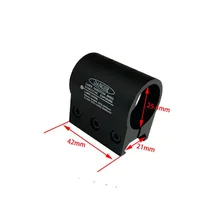 20 мм кожаный Трековый фонарик лазерный инструмент для прицеливания держатель для мобильного телефона низкий широкий u-образный держатель для мобильного телефона 25 мм велосипедный Pip