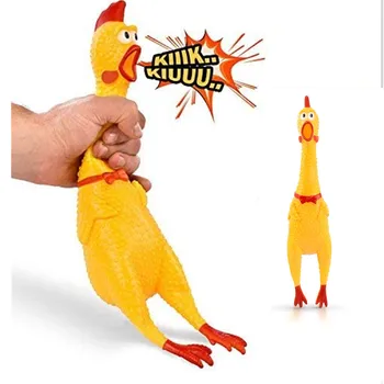 

Pet dog vocal toy Screaming chicken Strange chicken Cat and dog toy Tricky Screaming chicken Free shipping