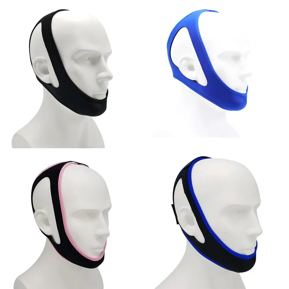 Anti Snore ремешок для подбородка стоп храп пояс апноэ сна поддержка подбородка ремни для женщин мужчин ночной сон