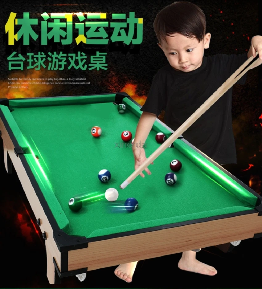 L Size Childrens Billiard Table Sets Mini Pool Table Wood Frame Billiards Table With Balls And Cue Kids Play Sport Toy Hd356 2 Snooker Billiard Tables Aliexpress