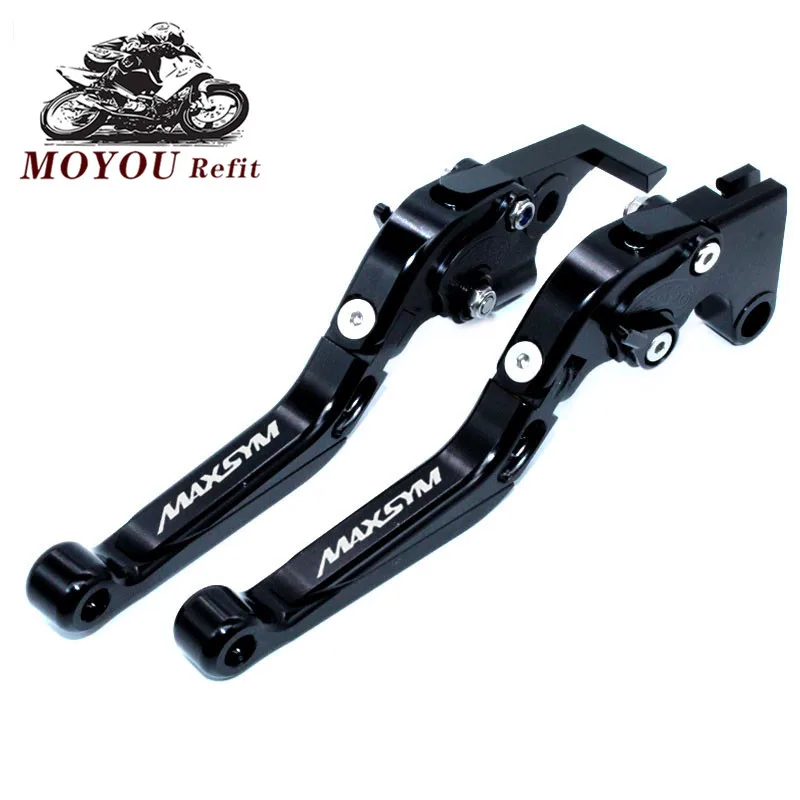 

For Sym MAXSYM 400/400i/600/600i Max Motorcycle Accessories CNC Adjustable Folding Foldable Fold Extendable Brake Clutch Levers