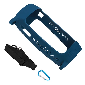 

Outdoor Portable Soft Silicone Protective Case for Drop Resistant Suitable for JBL Pulse4 Bluetooth Speaker(Blue)