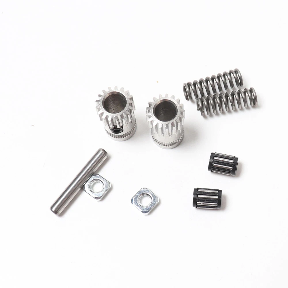 Дешево Prusa i3 mk2 mk2.5 mk3 3d принтер экструдер приводные шестерни Btech двойные шестерни, с 2 шт. пружина экструдера