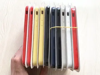 

100Pcs/lot Original Silicone Phone Cover case For Phone i5 5S 6 6s 7 8 plus iX XS XR XS MAX with Packaging