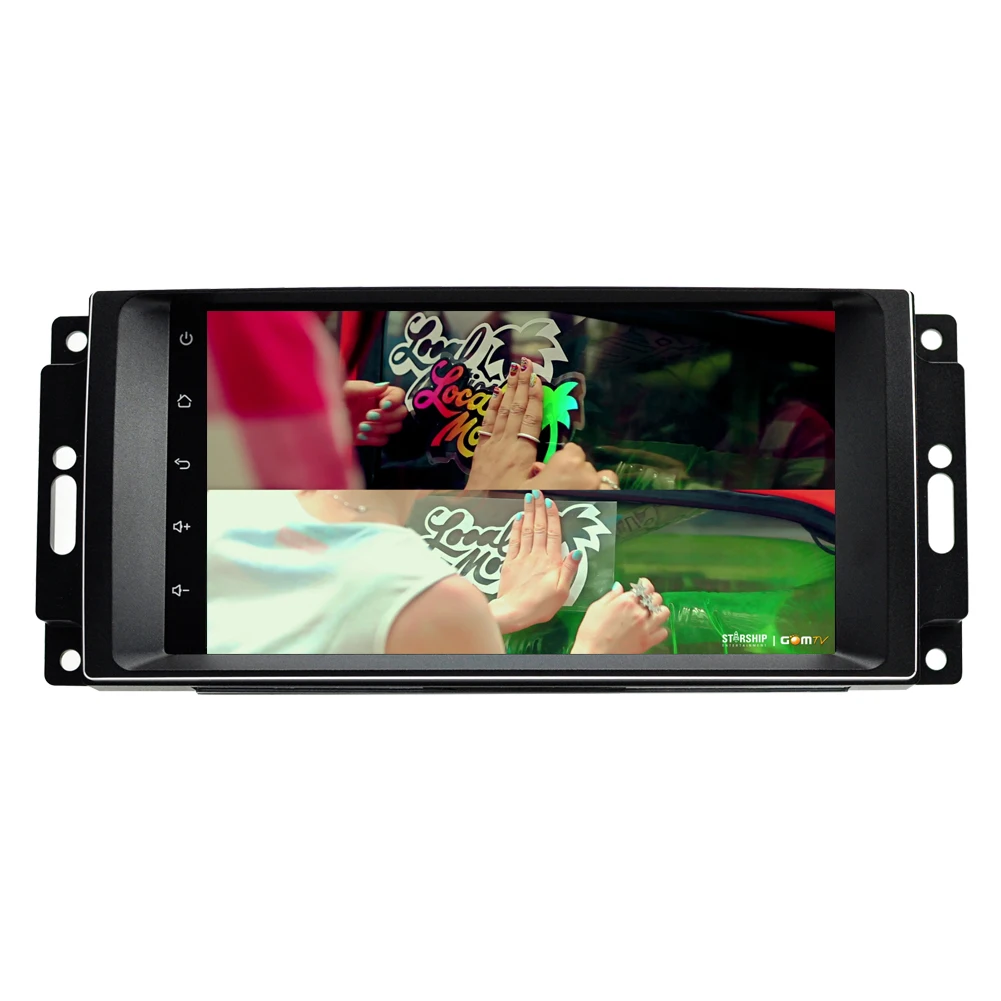 NaviTopia 1024*600 7 дюймов 8 core ram 2G rom 32G Android 8,1 автомобильный радиоплеер для Jeep Compass старый с картами/gps