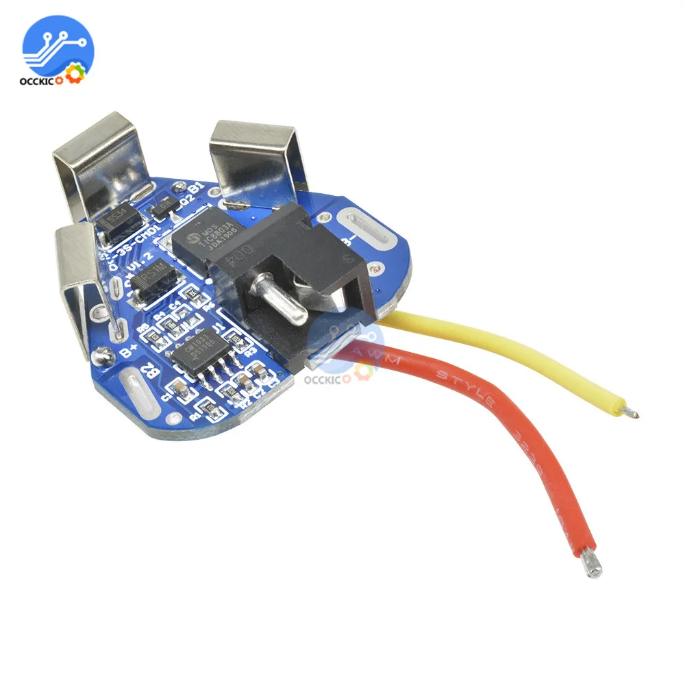 BMS 3S 12 6 V 6A 18650 Защитная плата зарядного устройства для литий ионных батарей