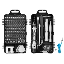 DIY 110 in 1 Precision Driver Set Repair Tool Multifunctional Driver With Magnet Abrasion Resistant