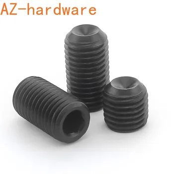 

Spot supply grade 12.9 set screw with concave end / headless hexagon socket head cap screw / jackscrew m1.6-m6 50PCS