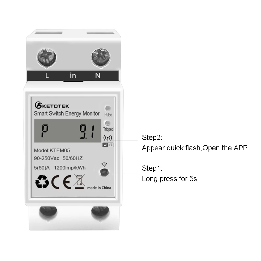 da tensão kwh do wattmeter da energia