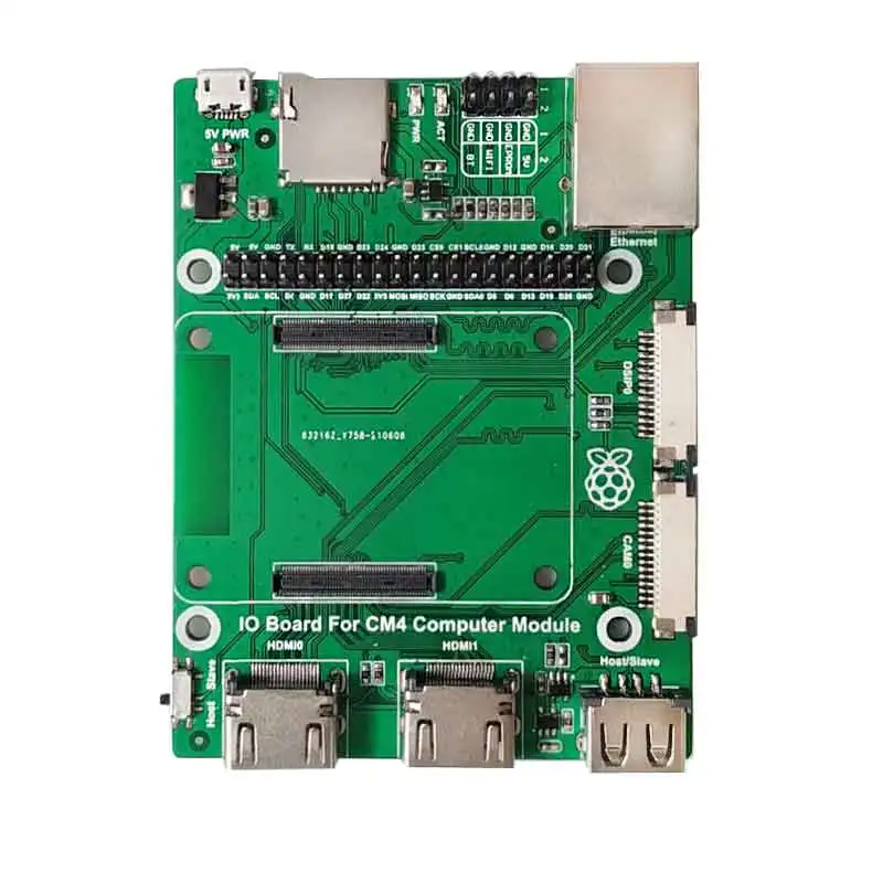 Raspberry Pi CM4 компьютерный модуль 4 плата расширения ввода-вывода двойная HDMI |