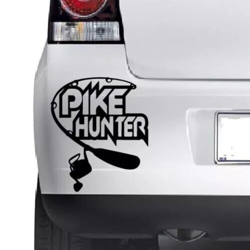 15*12 9 см Щука HUTNER окна автомобиля бампер стены JDM Рыбалка Новинка виниловая
