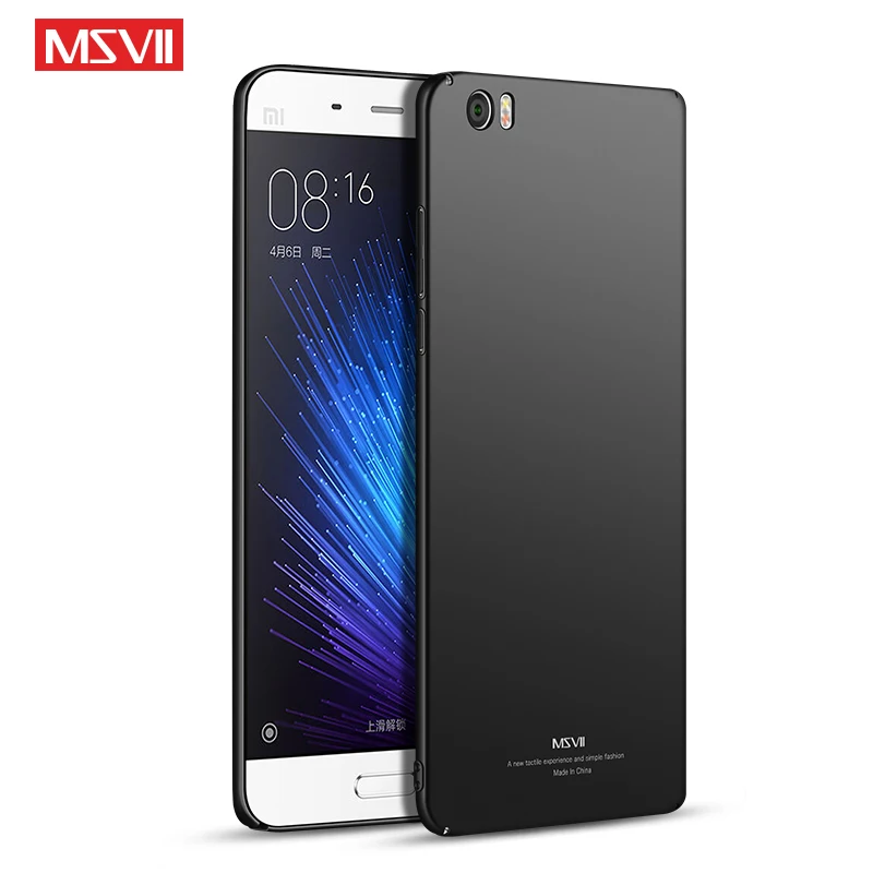 Чехол для Xiaomi Mi чехол с матовым покрытием Msvii Silm Mi5 S Mi5s Xaomi из поликарбоната 5 m5s