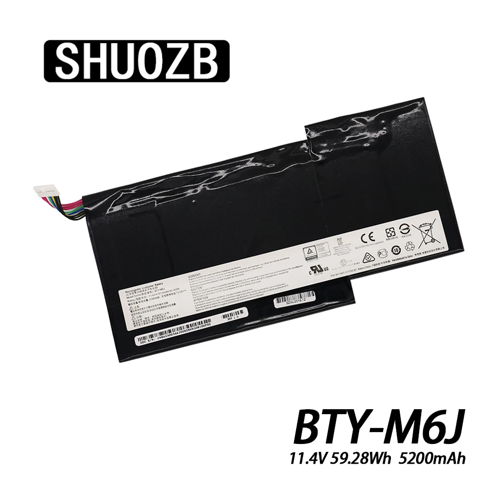 Новый BTY-M6J ноутбук Батарея для MSI GS63VR GS73VR 6RF-001US BP-16K1-31 9N793J200 планшетный ПК MS-17B1 MS-16H2