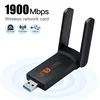 1900Mbps Dual Band 2.4Ghz/5Ghz Wireless USB Network WiFi Card Mini USB WIFI Lan Ethernet Adapter Dongle 802.11ac Receiver For PC