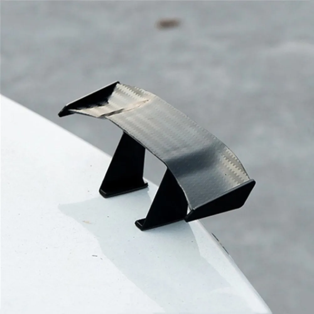 Car Rear Spoiler Mini Spoiler Wing Small Model ABS Plastic Without