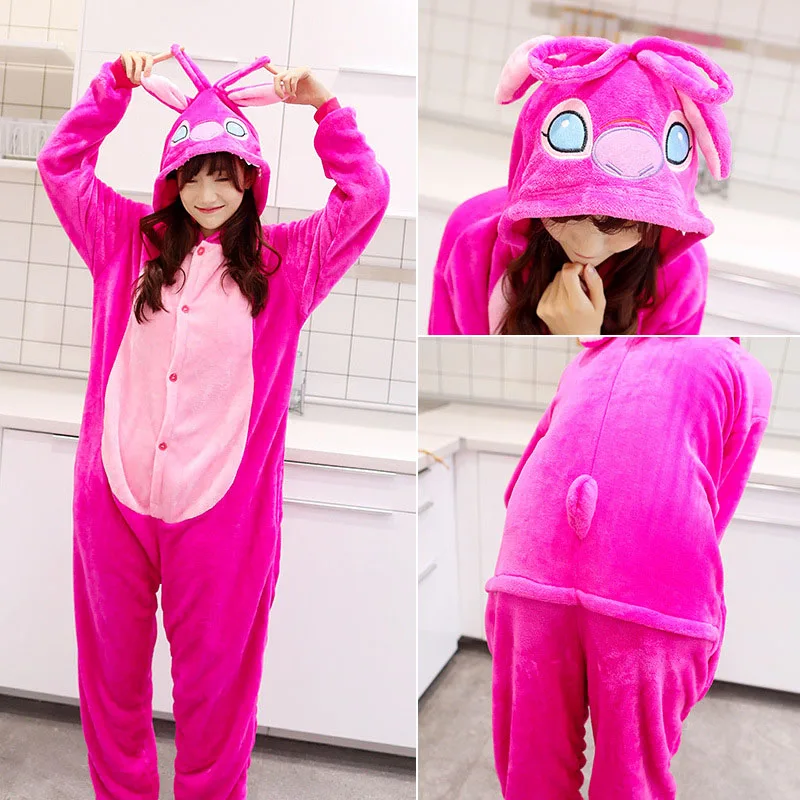 Женщины кигуруми единорог панда пижамы onesies для женщин мужчины унисекс зимняя домашняя одежда с капюшоном дети сладкие тоторо пикачу животных пижамы ночнушка одежда для дома