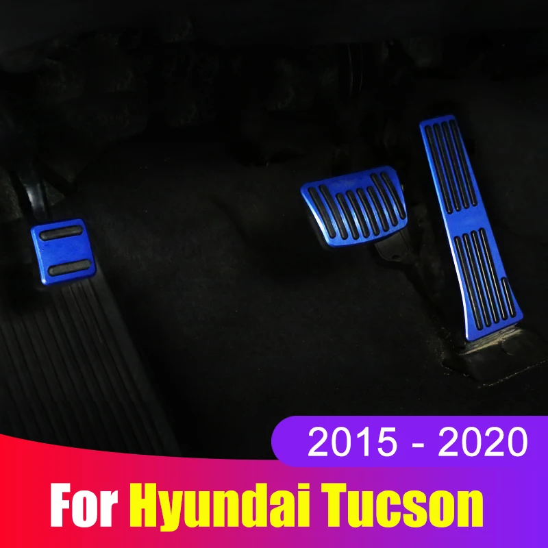 Color Name : Footrest Pedal 1pcs YINYANG swaiwai Fahrzeugbeschleuniger Gasbremskupplung Pedal Fußstütze Pedale Plattenabdeckung Fit für Hyundai Tucson 2015 2016 2017 2018 2019 2020 Zubehör 