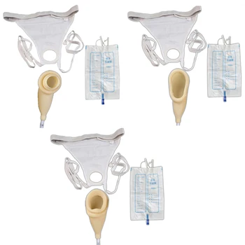 

Urinals Latex Urine Collector Bedridden Breathable Urine Bag Urinary Incontinence