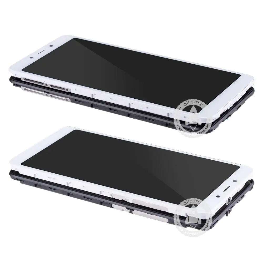 Дешево Дисплей для XIAOMI Redmi 6A 6 LCD в сборе с тачскрином на рамке Оригинал 5.45 черный белый