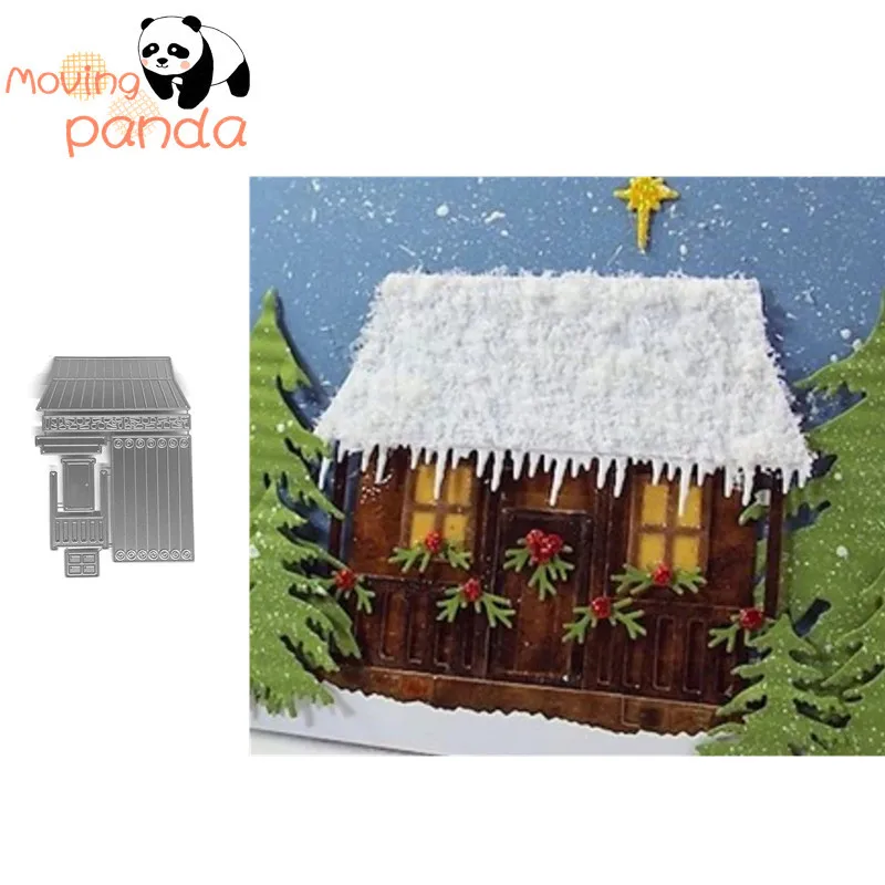 

HOUSE Metal Cutting Dies for DIY Scrapbooking Photo Album Decorative Embossing Paper Card Crafts Die Cut 2019