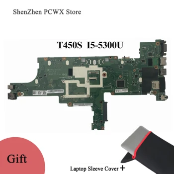 

00HT748 for Lenovo thinkpad T450S Mainboard NM-A301 with CPU i5-5300U 100% fully Tested Notebook Integrated Motherboard