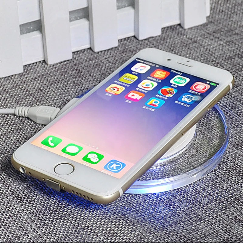 Беспроводное зарядное устройство Индукционное USB для Apple iPhone 8 Plus/ X Samsung Galaxy S8/S8 Plus