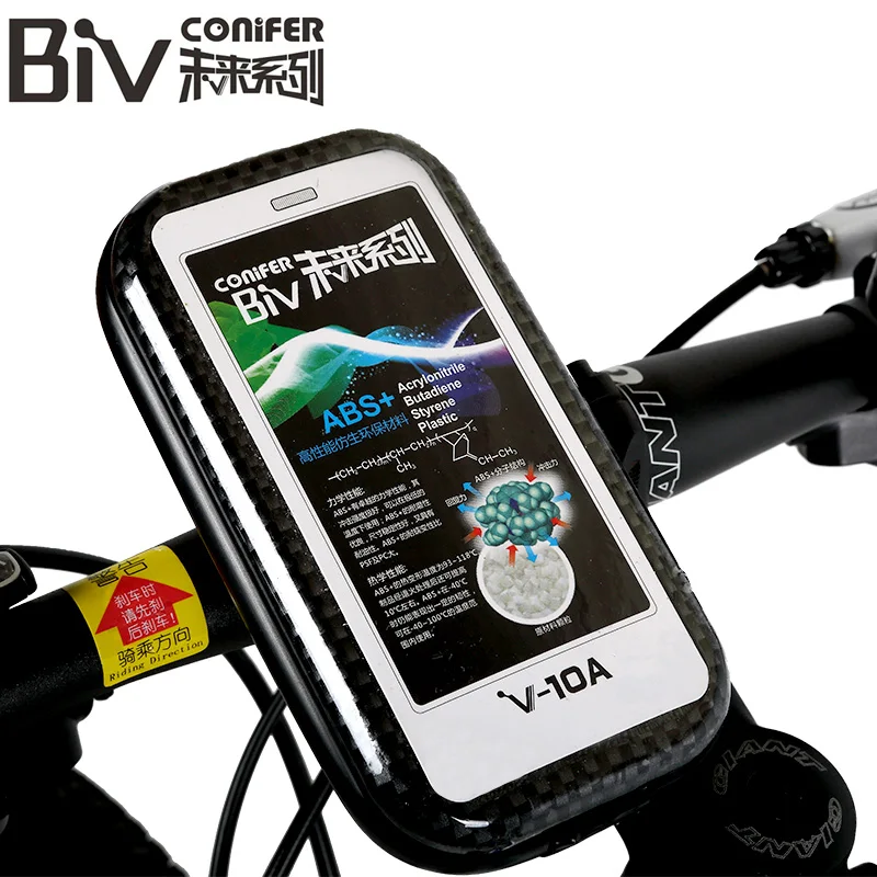 

Conifer Cycling Front Bag Touch Screen Rainproof Phone Case Bag Handlebar Riding Bicycle Tube Frame Bike Bag Bicycle Accessories