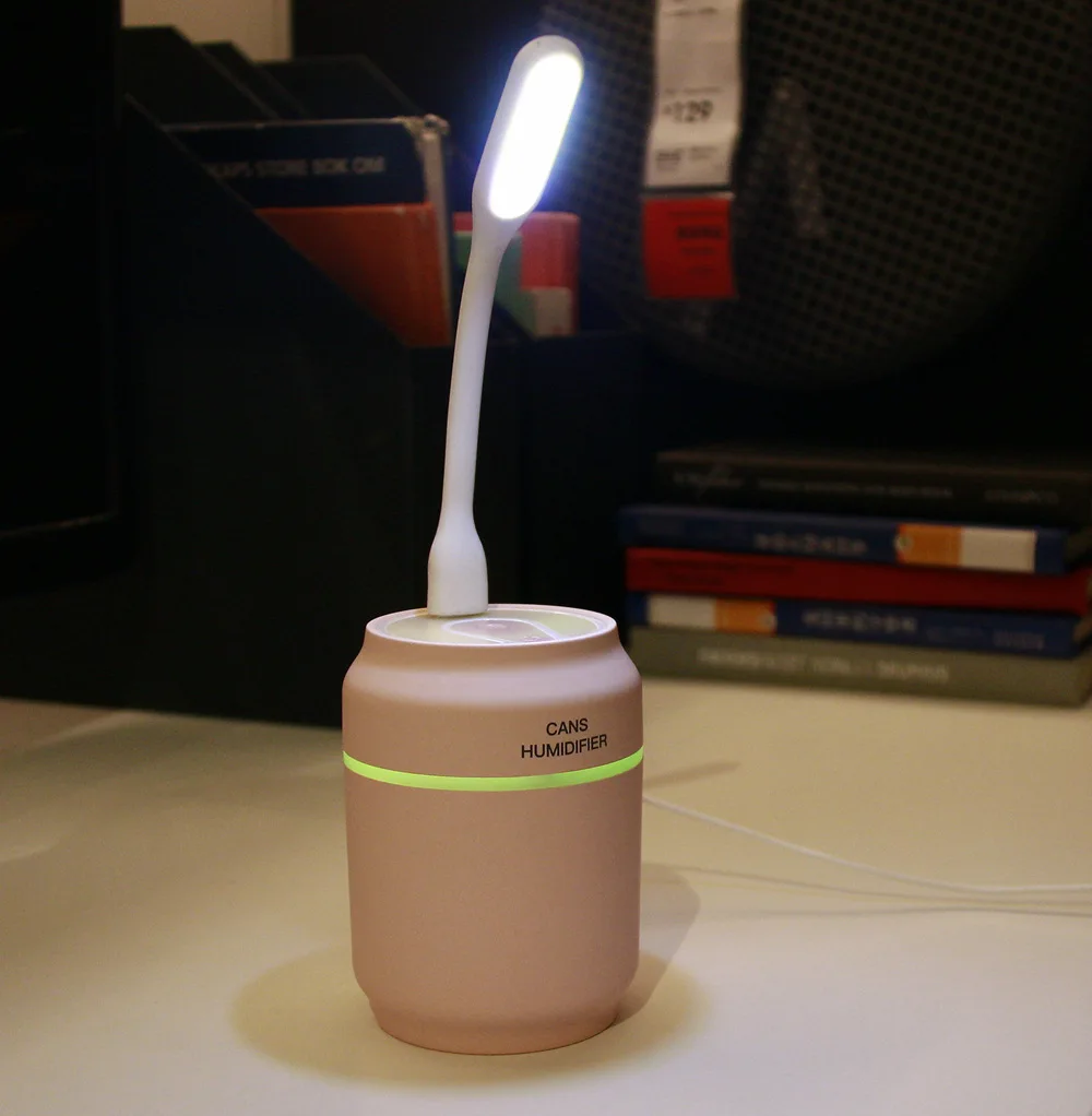 

3 Inch 1 Aromatherap Essential Oil Diffuser USB Ultrasonic Air Humidifier For Home Cool Mist Maker With Mini Fan Night Light