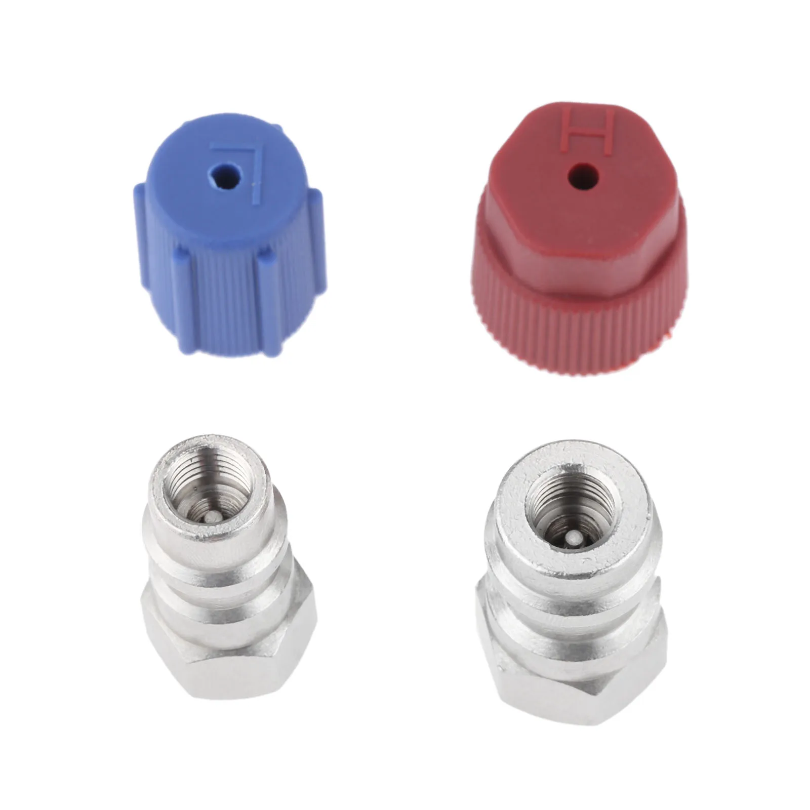 Kit Adattatore Aupoko Per Aria Condizionata - Conversione Da R12/R22 A R134A, Con Valvole - Foto 11