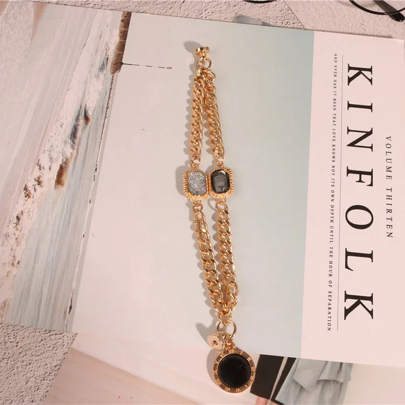 Alloy gem Rhinestone ring handmade material tassel hanger strings pendant for cellphone bag key chains diy craft accessories - Цвет: B