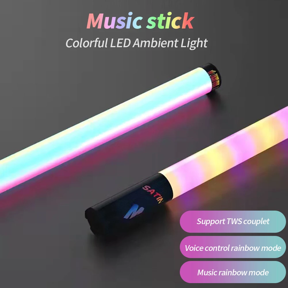 Bluetooth-совместимая световая панель с голосовой активацией музыкальный ритм
