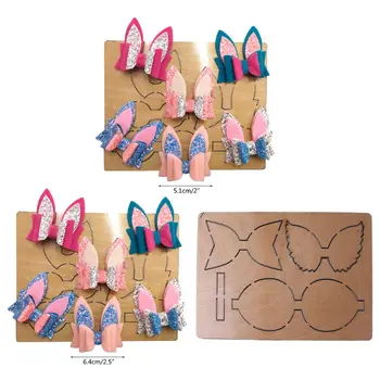 

Bow Bowknot Wooden Cutting Dies Stencil DIY Scrapbooking Album Stamp Paper Card Embossing Craft Decor Aceessory