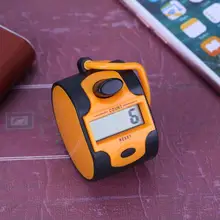 Мини ручной электронный счетчик стежка маркер и ряд Палец счетчик ЖК электронный цифровой счетчик для шитья вязание