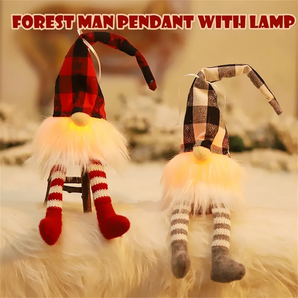 

Sitting posture red black and white lattice with lamp forest man Pendant Sep 7th