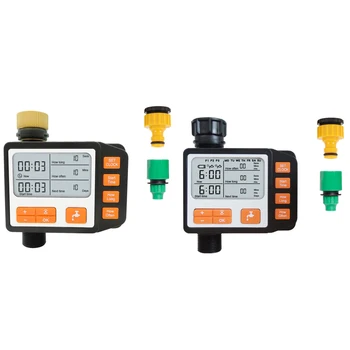

Timer Garden Watering Automatic Controller LCD Display Solar Powerd