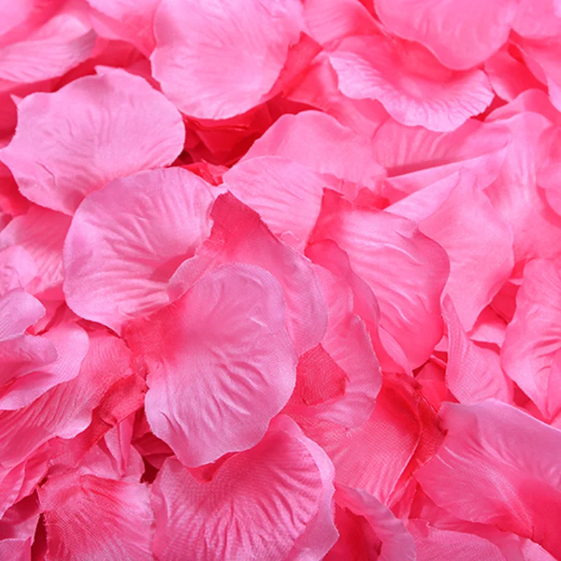 Artificial Rose Petals Artificial Plants Artificial Flowers Artificial Rose Artificial Flower Artificial Flower Bouquet 500/1000PCS Artificial Rose Petals Colorful Romantic Wedding Anniversary Silk Rose Flower for Wedding Decoration Roses Supplies