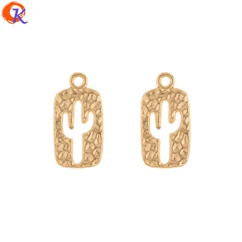 

Cordial Design 100Pcs 12*24MM Jewelry Accessories/Earrings Connectors/Cactus Shape/DIY Making/Charms/Hand Made/Earring Findings