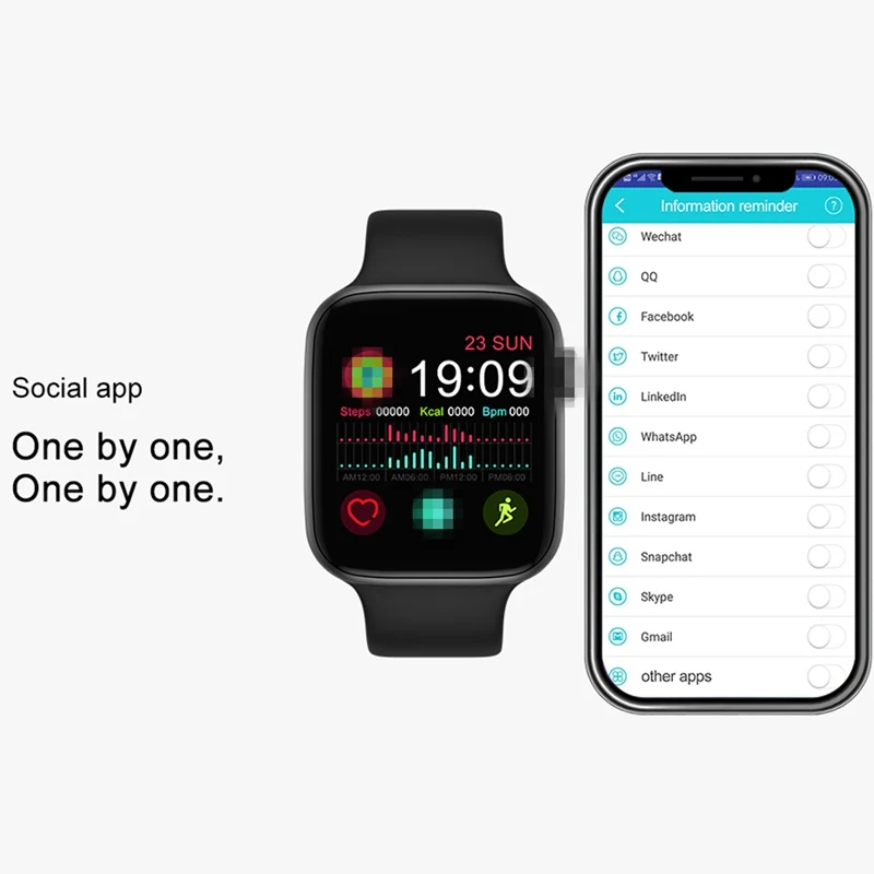 IWO 10 Bluetooth Смарт часы 1,5" Полный сенсорный экран для сердечного ритма артериального давления спортивный трекер фитнес PK IWO 11 8 Smartwatch