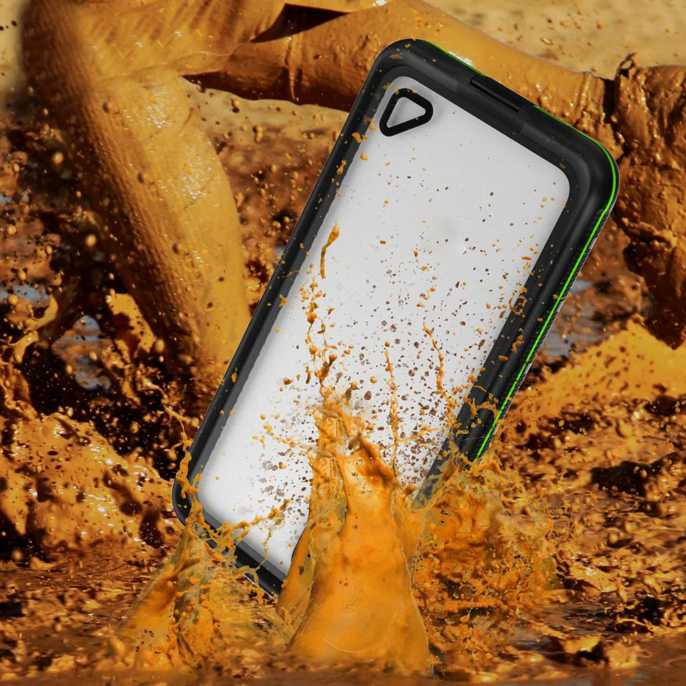 Durable Phone Case Anti Drop Cover Swimming Underwater Hard IP68 Waterproof Protective Dustproof TPU For IPhone 11 Pro Max