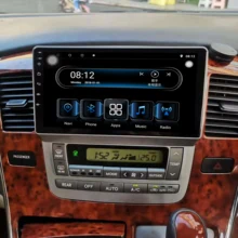 1din Android9.1 8 ядерный Ram4g Rom64g автомобильный мультимедийный плеер для Toyota alphard с DSP Carplay 4G навигация стерео радио