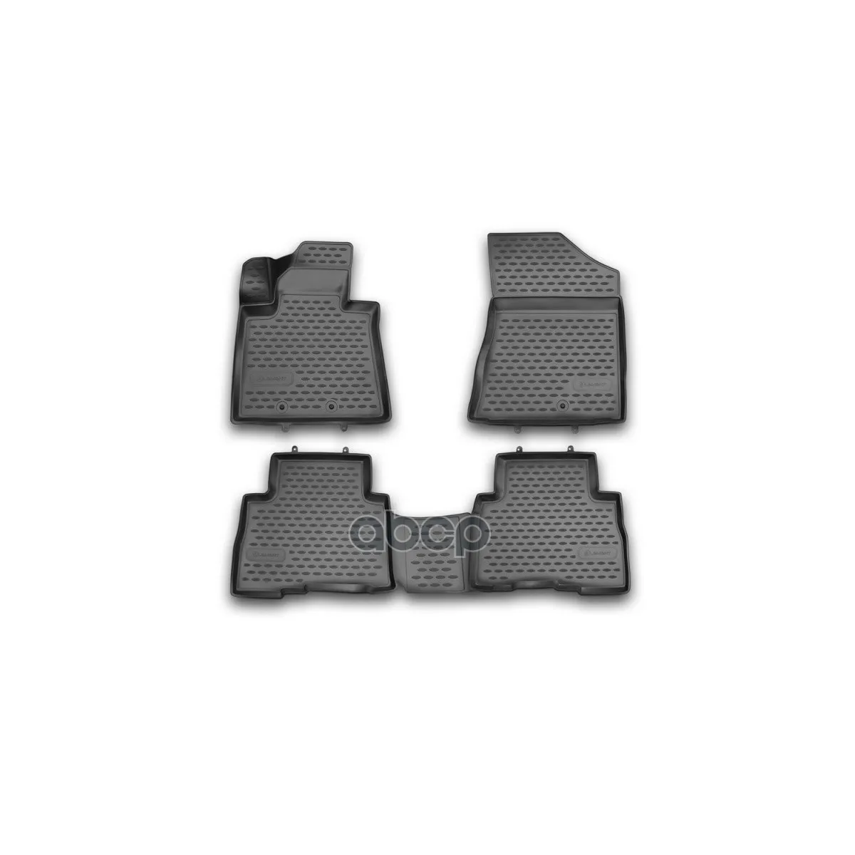 Коврики 3d В Салон Kia Sorento, 2012-, 4 Шт.(Полиуретан) ELEMENT арт. NLC.3D.25.46.210h
