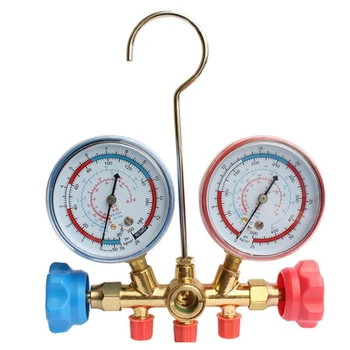 

Anti-Collision Air Conditioner Fluorine Gauge Refrigerant Pressure Dual Gauge Pressure Gauge