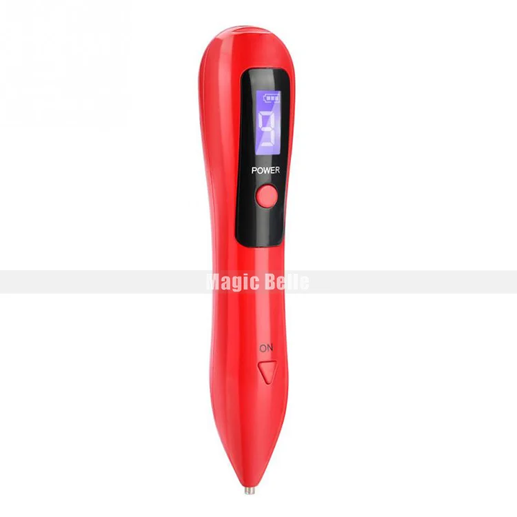 New 9 level LCD Face Skin Dark Spot Remover Mole Tattoo Removal Laser Plasma Pen Machine Facial Freckle Tag Wart Removal Care