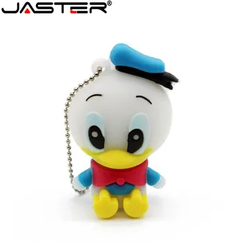 

JASTER Cartoon 64GB cute Duck usb Flash Drive 4GB 8GB 16GB 32GB Pendrive USB 2.0 Usb stick