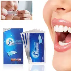 Горячие Продажа Новые 7/14 пар 3D белый гель для отбеливания зубов полоски гигиена полости рта эластичный отбеливание Denta отбеливание зубов