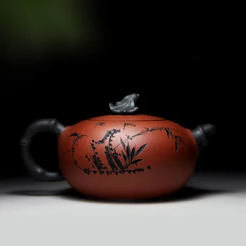 

YIXING UNDRESSED TEAPOT KUNG FU ZISHA KETTLE HOUSEHOLD DRINKWARE