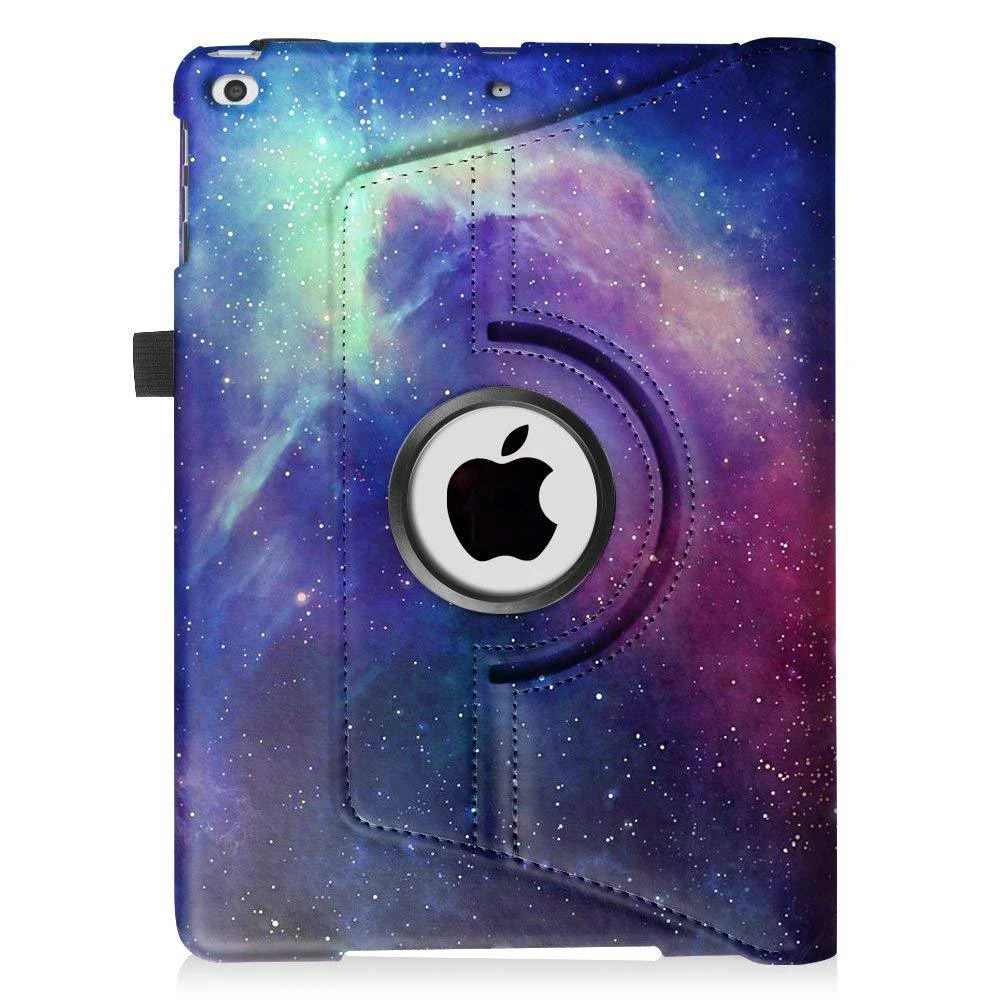 Флип чехол из искусственной кожи для IPad 2018 2017 9 7 Air 2/1 360 градусов вращающийся стенд
