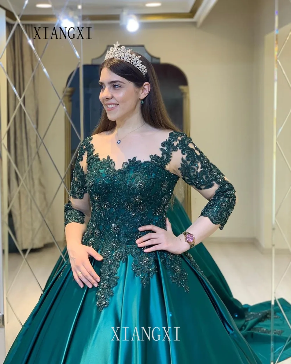 Vestidos голубое вечернее платье с кружевной аппликацией Длинные вечерние платья с открытыми плечами вечерние платья robe de soirees