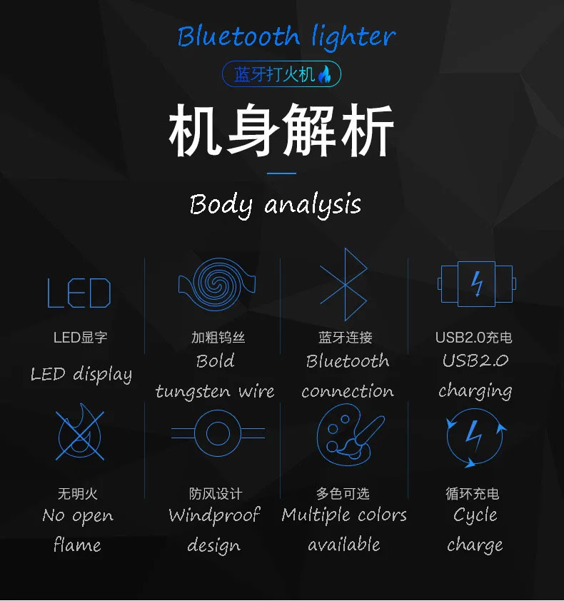 Индукционная Зажигалка Yejing с дисплеем usb bluetooth электронная зажигалка для