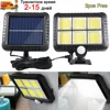 120 COB Solar Light Recharged Leds Outdoor Waterproof Motion Sensor Garden Solar Lamp For Path Street Split IP65 Solar Wall Lamp ► Photo 1/6